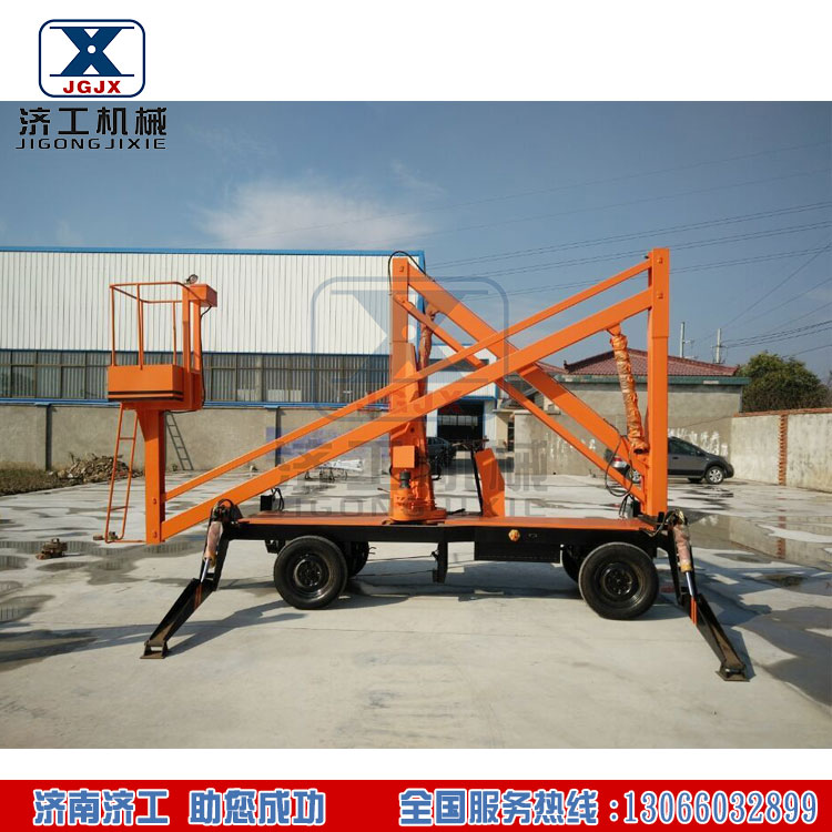 曲臂式升降機(jī)，路燈維修車廠家