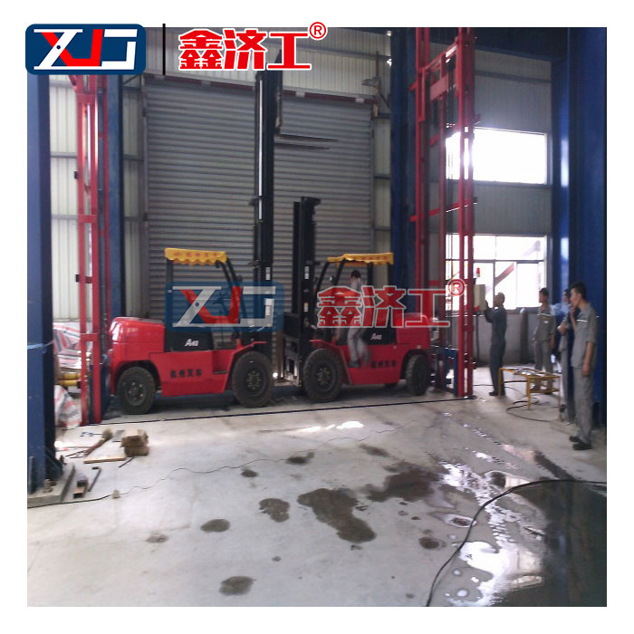 導軌式液壓升降平臺